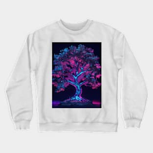 Beautiful neon tree Crewneck Sweatshirt